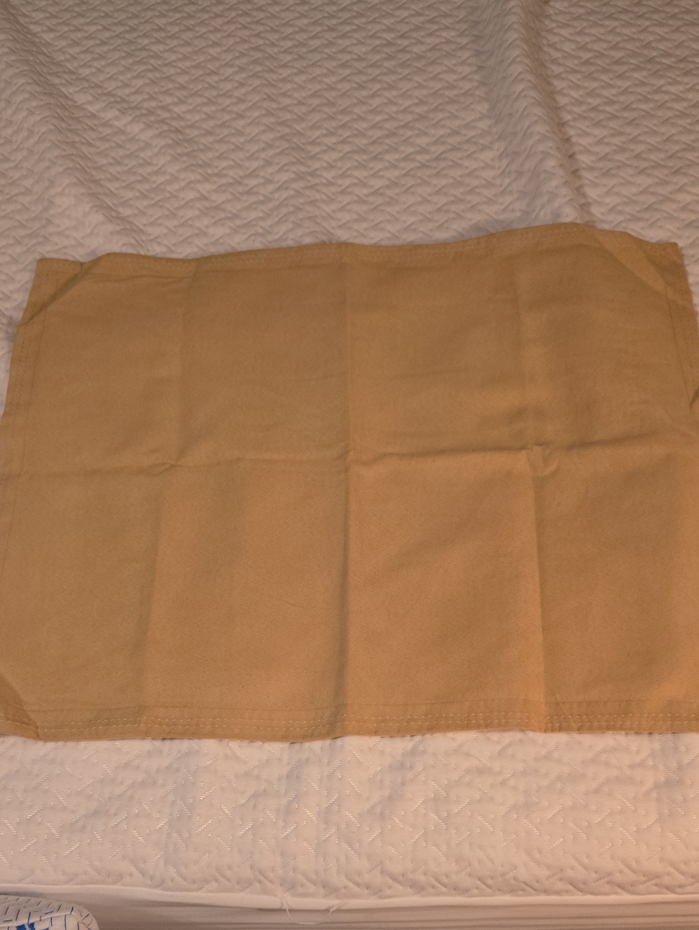 Pottery Barn Tan/Beige Faux Suede Standard Shams Set Of 2